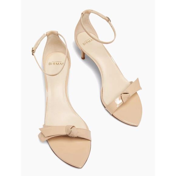 Alexandre Birman Clarita Double 60MM Patent Leather Sandals - Picture 1 of 15